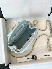 Chanel Kelly Bag in blue - 19X13X7cm - 2