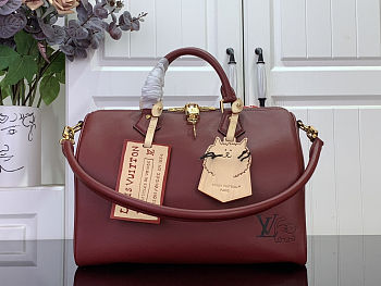 Louis Vuitton Speedy Soft 30 Plum 30x21x17cm
