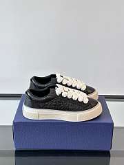 Dior B33 Spin Sneaker Black Grained Calfskin  - 1