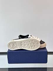 Dior B33 Spin Sneaker Black Grained Calfskin  - 4