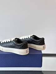 Dior B33 Spin Sneaker Black Grained Calfskin  - 3