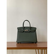 Hermes Birkin 30 Togo Leather Silver Hardware In Olive Green 30cm - 1