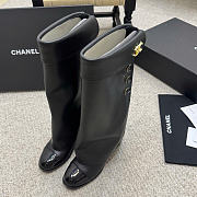 Chanel Black High Boot - 3