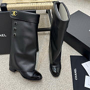 Chanel Black High Boot - 2