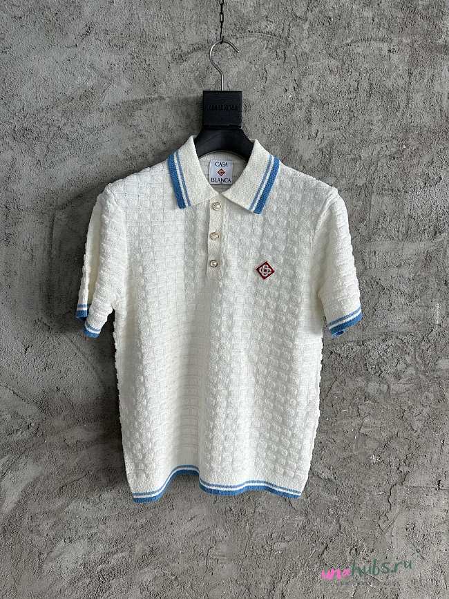 CASABLANCA White Polo - 1