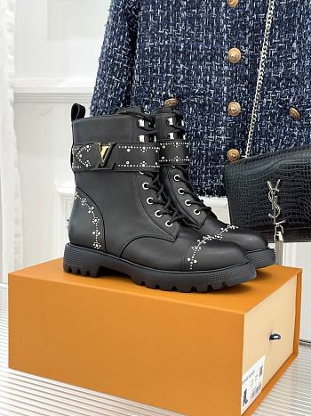 Louis Vuitton Citizen Flat Ranger Black Boot