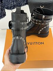 Louis Vuitton Citizen Flat Ranger Black Boot - 3