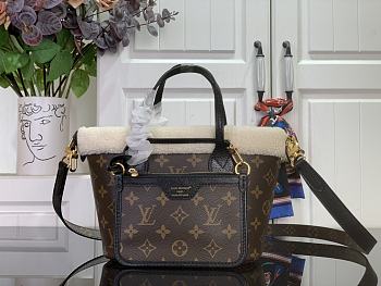 Louis Vuitton Neverfull Inside Out BB Shearling 26.5x16.5x11cm