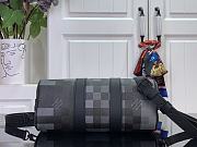 Louis Vuitton Keepall Bandoulière 25 Black 25x15x11cm - 3