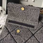 Chanel 25K Denim Black Handbags - 38x25.5x10.5cm - 5