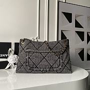Chanel 25K Denim Black Handbags - 38x25.5x10.5cm - 3