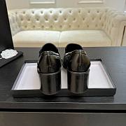 Chanel Moccasins Shiny Calfskin Black 7cm - 5