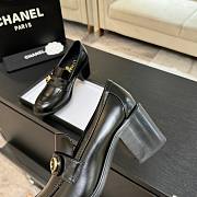 Chanel Moccasins Shiny Calfskin Black 7cm - 2