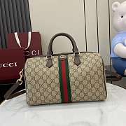 Gucci Ophidia large boston bag Brown 31x20x16.5cm - 1