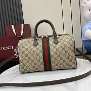 Gucci Ophidia large boston bag Brown 31x20x16.5cm - 5