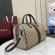 Gucci Ophidia large boston bag Brown 31x20x16.5cm - 4