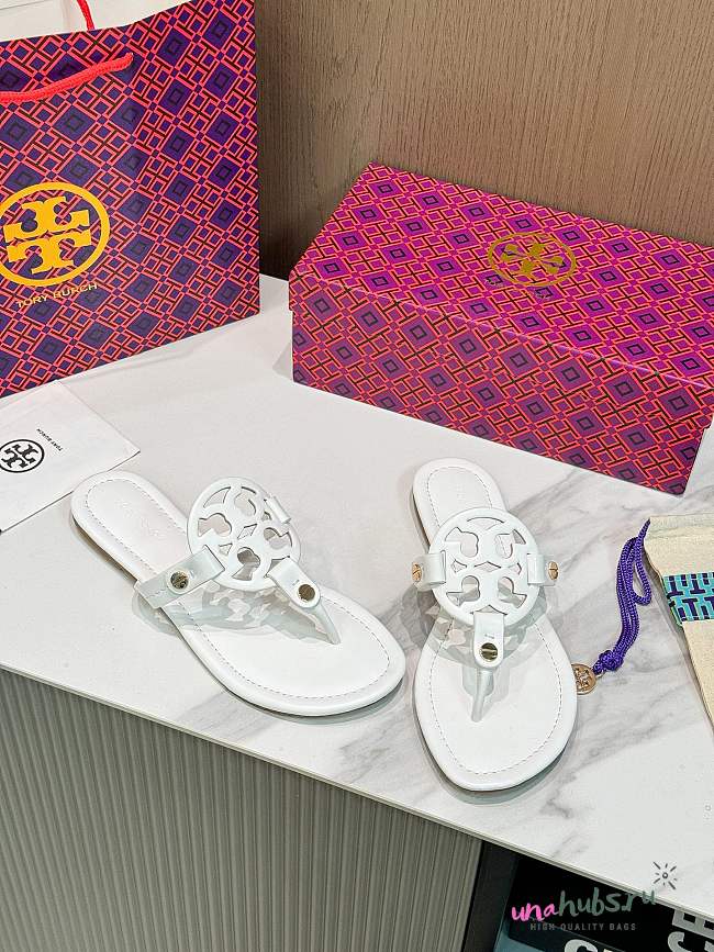 Tory Burch Miller sandalias - White Sandals & Flip Flops - 1