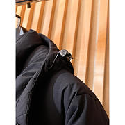 Moncler Quilted Down Jacket With Hood In Black 02 - 3