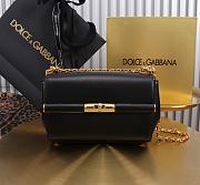 Dolce & Gabbana Black Shoulder bag Marlene 18x10.6x7cm - 1