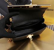 Dolce & Gabbana Black Shoulder bag Marlene 18x10.6x7cm - 5