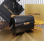 Dolce & Gabbana Black Shoulder bag Marlene 18x10.6x7cm - 3