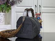 Louis Vuitton Speedy Bandouliere 25 Black Jean 25x19x15cm - 5