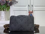 Louis Vuitton Speedy Bandouliere 25 Black Jean 25x19x15cm - 3