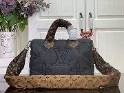 Louis Vuitton Speedy Bandouliere 25 Black Jean 25x19x15cm - 4