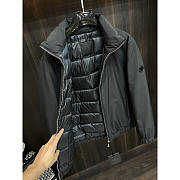 Moncler Bere Short Down Jacket In Black - 2