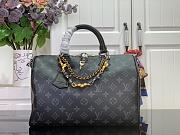 Louis Vuitton Speedy Soft 30 Black Monogram 30x21x17cm - 1