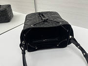Dior Medium D-Motion Bag Black 23x24x13cm - 4
