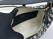 Dior D-dream Blue Oblique Bag 24x14x9cm - 2