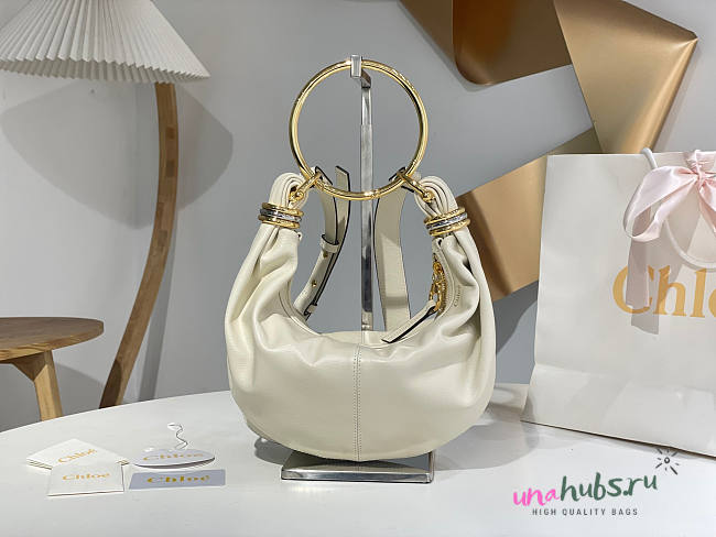 Chloe Bracelet White Bag 30x18x5cm - 1