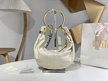 Chloe Bracelet White Bag 30x18x5cm