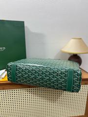 Goyard Voltaire Bag Green 38x13x7.5cm - 3