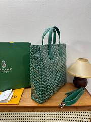 Goyard Voltaire Bag Green 38x13x7.5cm - 2