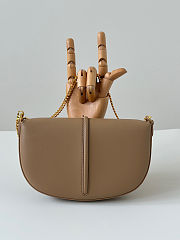 Fendi Fendigraphy Wallet on Chain Beige 20.5x13x3.5cm - 4