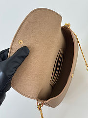 Fendi Fendigraphy Wallet on Chain Beige 20.5x13x3.5cm - 2