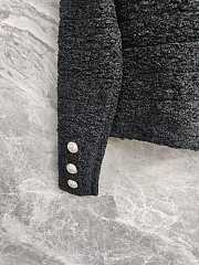 Balmain Tweed Black Cardigan - 3