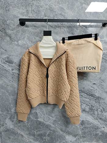 Louis Vuitton Monogram Towelling Zip-Up Hoodie