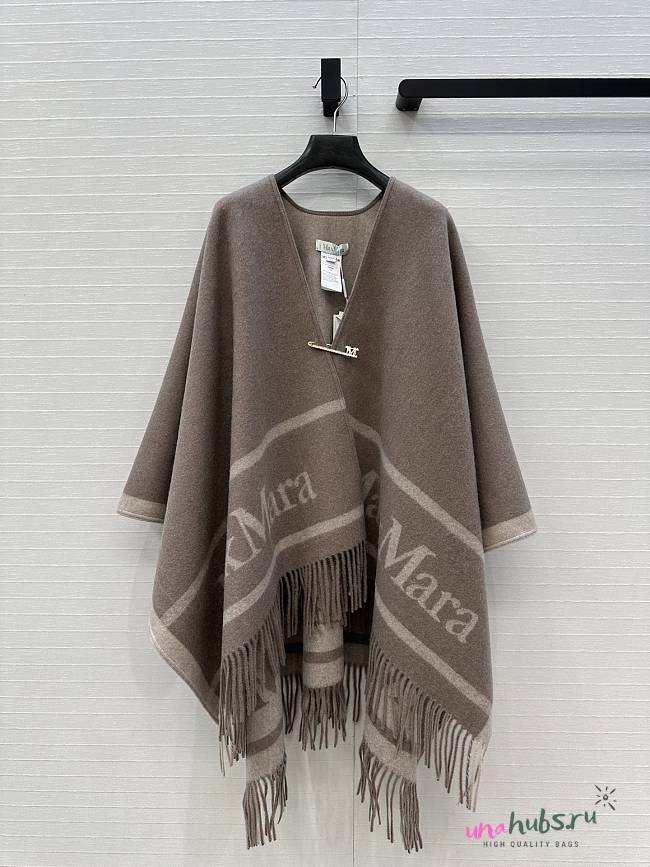 MAX MARA Hilde Poncho Scarf 02 - 1
