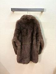 Gucci Fur Double-Breasted Coat - 2