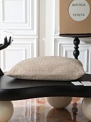 Bottega Veneta Large Hop Grey Suede - W54x23xD13cm - 4