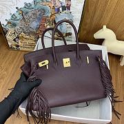 Hermes Birkin 30 Limited Burgundy 30cm - 3