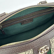 Gucci Ophidia Medium Boston brown bag 25x17x14cm - 5
