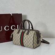 Gucci Ophidia Medium Boston brown bag 25x17x14cm - 3