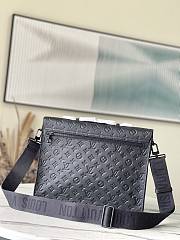 Louis Vuitton S-Lock Briefcase Black 39x30x8cm - 2