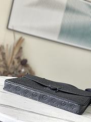 Louis Vuitton S-Lock Briefcase Black 39x30x8cm - 4