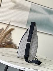 Louis Vuitton Duo Slingbag Monogram Shadow Grey 42x20x6cm - 2