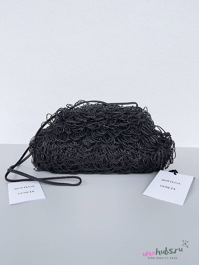 Bottega Veneta Pouch Black Bag 22x12x7cm - 1